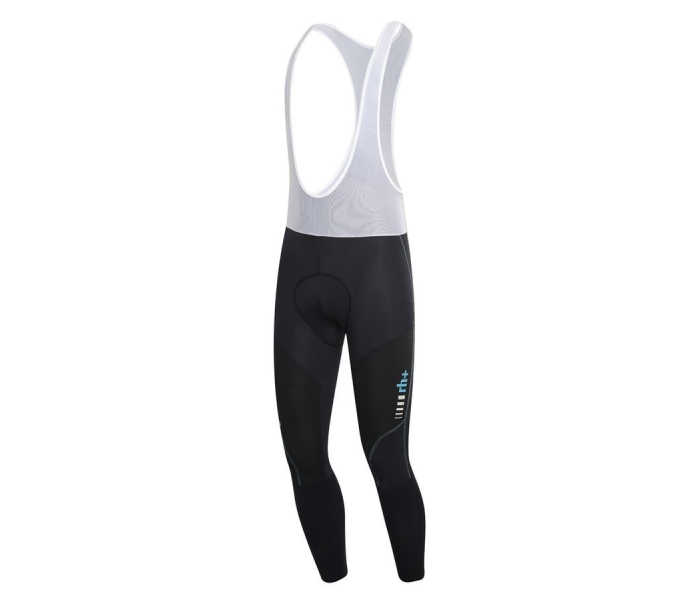 Spodnie rowerowe zeroRH+ Shark BLACK-WATER GREEN - M