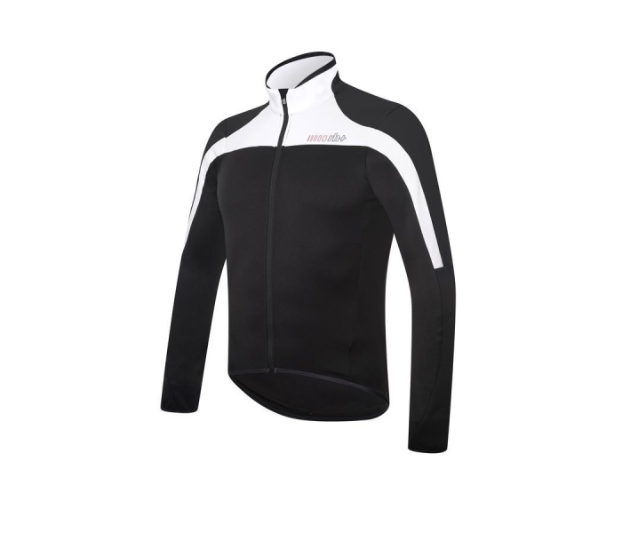 Koszulka rowerowa zeroRH+ Space Thermo Jersey black-white - L