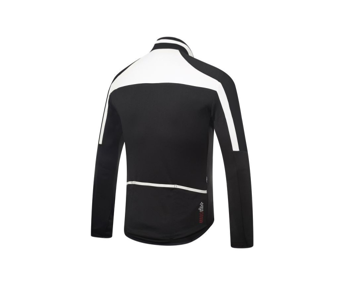 Koszulka rowerowa zeroRH+ Space Thermo Jersey black-white - L