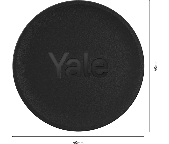 Yale Dot Zestaw 3x Tagi NFC Do Zamka Linus L2 Czarny 05/601000/MB