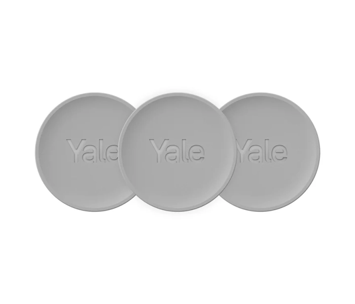 Yale Yale Dot 3-Pack Silver NFC tag Wi‑Fi Bluetooth 05/601000/SI