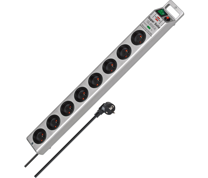 Brennenstuhl Super-Solid Listwa Przeciwprzepięciowa 8 Gniazd 2,5m 13500A 1153344318