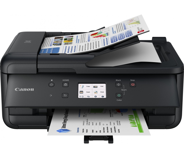 Urządzenie wielofunkcyjne Canon Pixma TR7650 Drukarka WiFi ADF Kolor A4 MFP