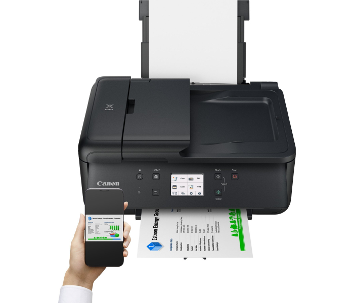 Urządzenie wielofunkcyjne Canon Pixma TR7650 Drukarka WiFi ADF Kolor A4 MFP