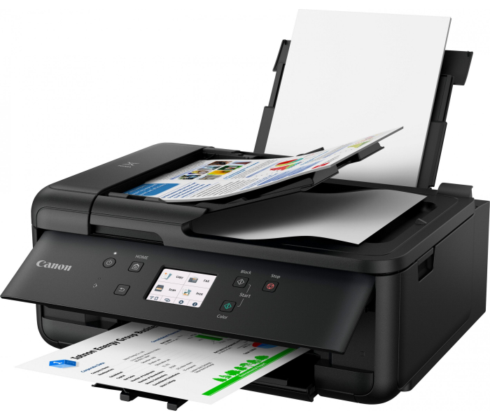 Urządzenie wielofunkcyjne Canon Pixma TR7650 Drukarka WiFi ADF Kolor A4 MFP