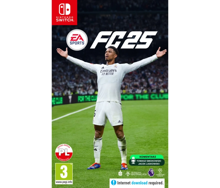 EA Sports FC 25 5030931125362 Gra Nintendo Switch Nowa Wydanie Pudełkowe Piłka Nożna