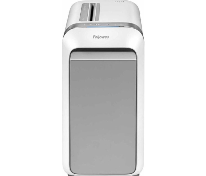 Fellowes Niszczarka LX221 biała P-5 ścinki 2x12mm