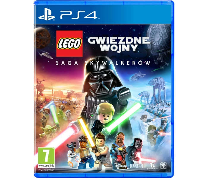 LEGO Gwiezdne Wojny Saga Skywalkerów PS4 Polska dubbing PEGI 7