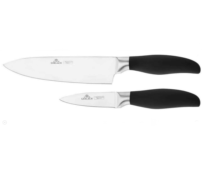 Zestaw noży Gerlach Style 2 szt Nóż szefa kuchni 20cm Nóż do jarzyn 8,5cm