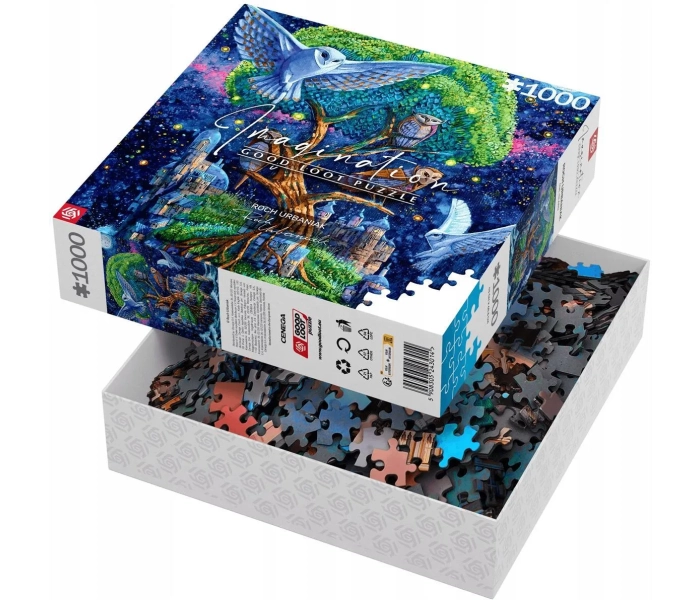 Good Loot Puzzle Imagination Roch Urbaniak - Wyspa Sów 1000 Elementów