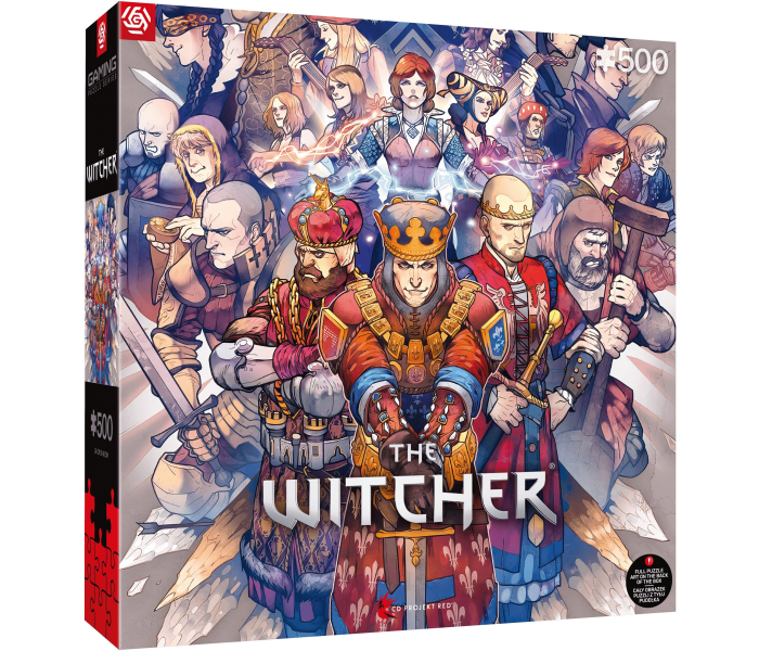 Good Loot Good Loot Gaming Puzzle Wiedźmin Królestwo Północy 500 el 34x48