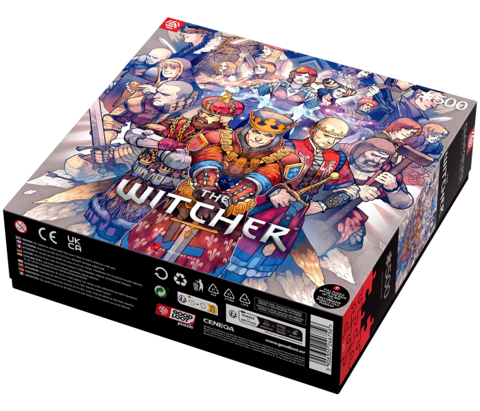 Good Loot Good Loot Gaming Puzzle Wiedźmin Królestwo Północy 500 el 34x48