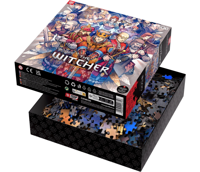 Good Loot Good Loot Gaming Puzzle Wiedźmin Królestwo Północy 500 el 34x48