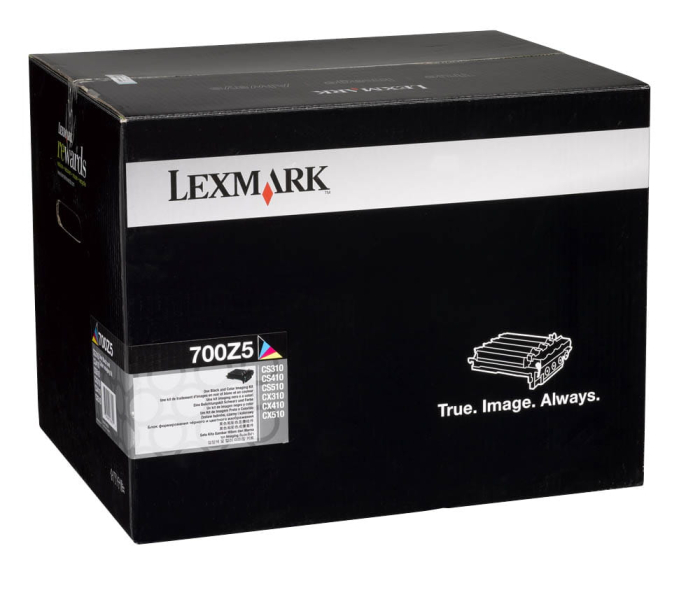Lexmark 700Z5 Zestaw Obrazujący Drum Czarny Kolor 40000 stron 70C0Z50