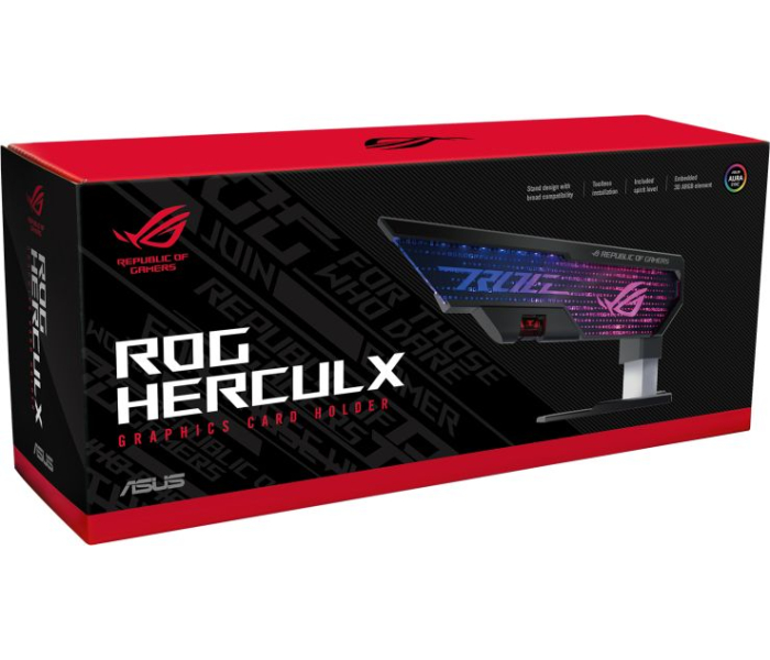 ASUS ROG Herculx Graphics Card Holder podpórka pod kartę graficzną ARGB 90DA0020-B09000