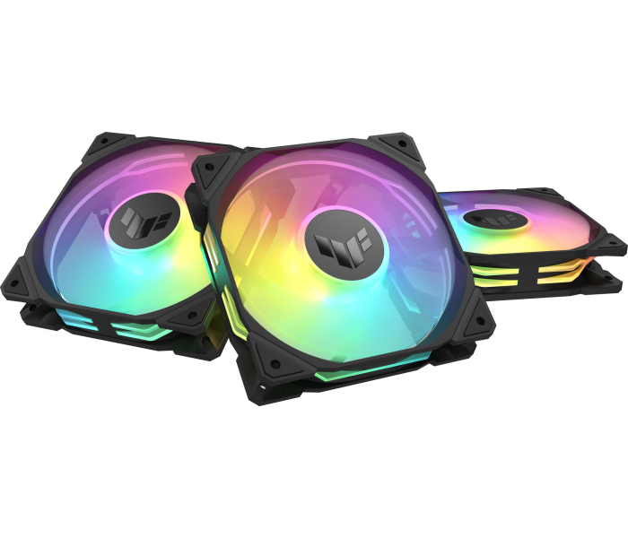 Asus TUF Gaming TR120 ARGB Fan Triple Pack 120mm PWM 77,4 CFM 3,3 mmH2O 90DA0090-B09020