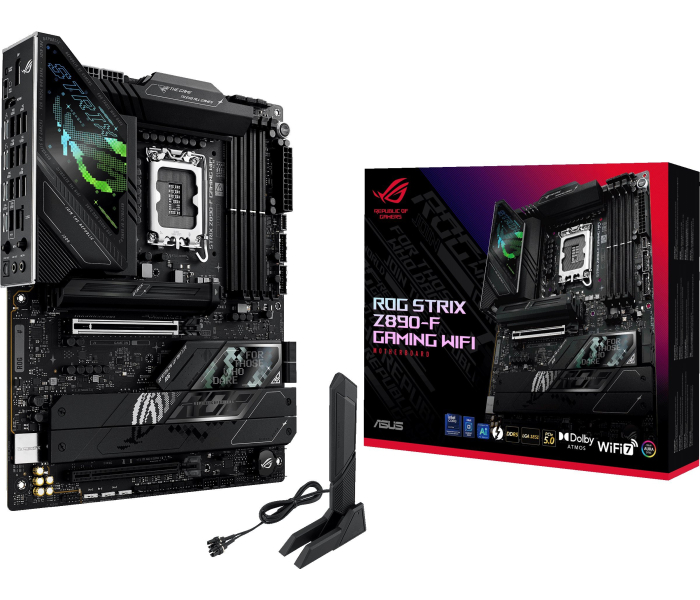 Asus ROG Strix Z890-F Gaming WiFi LGA1851 DDR5 PCIe 5.0 WiFi 7 90MB1I40-M0EAY0