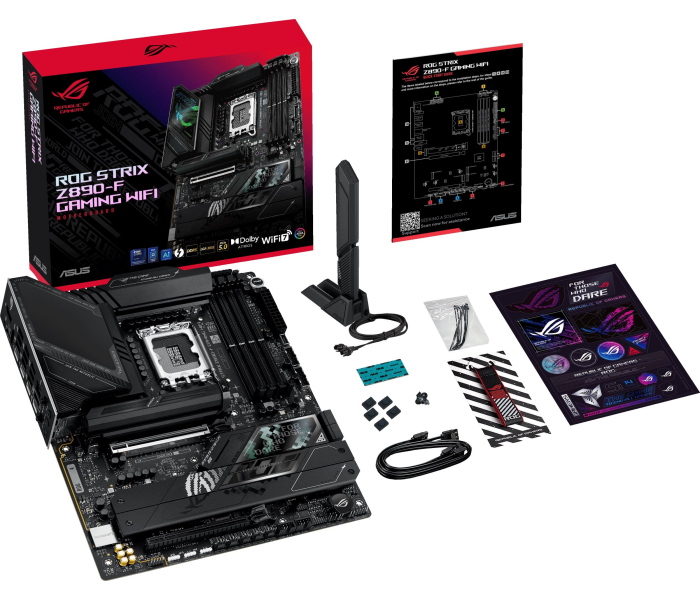 Asus ROG Strix Z890-F Gaming WiFi LGA1851 DDR5 PCIe 5.0 WiFi 7 90MB1I40-M0EAY0