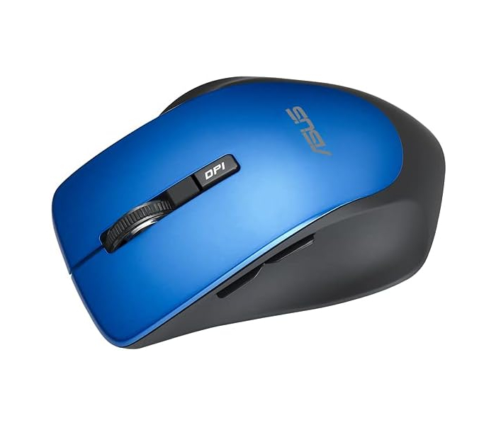 Mysz bezprzewodowa ASUS WT425 Blue Cicha Optyczna 1600 DPI Niebieska