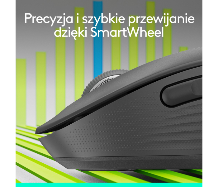 Mysz bezprzewodowa Logitech Signature M650 Gray cicha precyzyjna