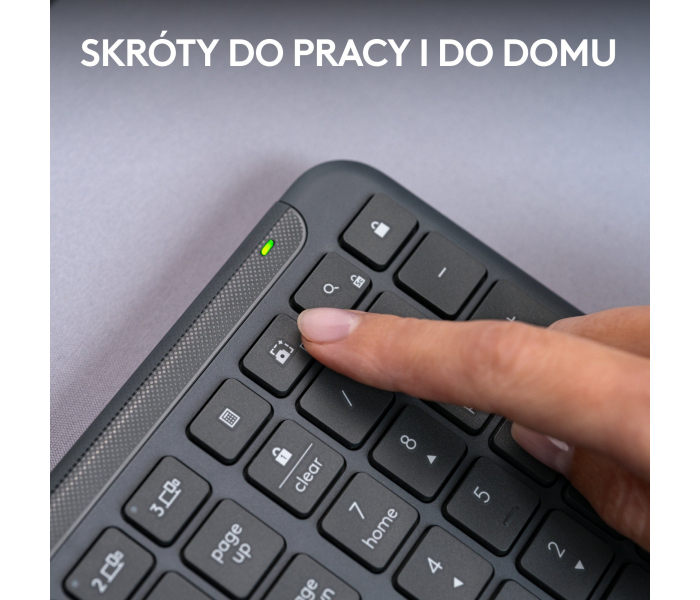 Logitech Signature Slim K950 920-012465 Klawiatura Bezprzewodowa Bluetooth USB