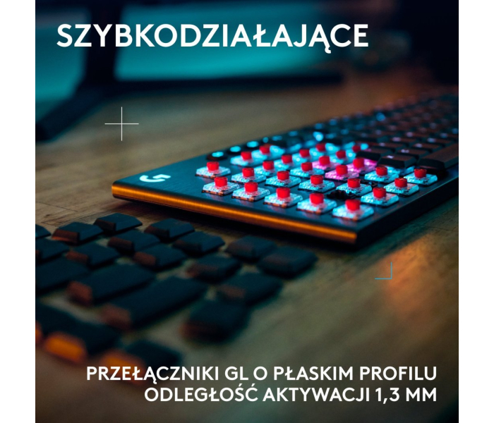 Klawiatura mechaniczna Logitech G915 X Lightspeed Tactile Low Profile RGB