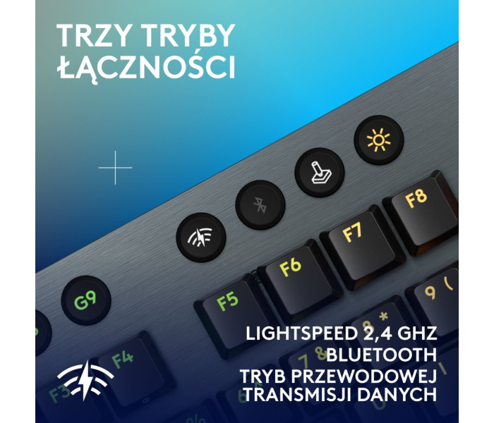 Klawiatura mechaniczna Logitech G915 X Lightspeed Tactile Low Profile RGB