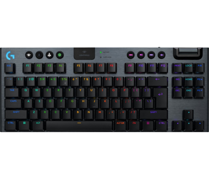 Logitech G915 X LIGHTSPEED TKL GL Linear 920-012747 – bezprzewodowa klawiatura gamingowa RGB, TKL, LIGHTSPEED, Bluetooth, QWERTY