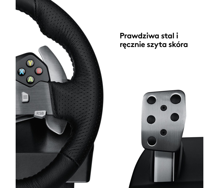 Kierownica Logitech G920 Driving Force + Skrzynia Biegów do Xbox PC