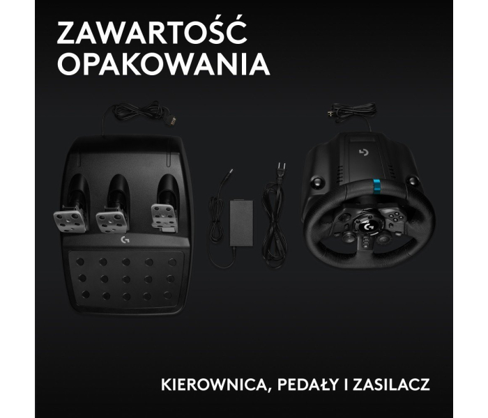 Kierownica Logitech G923 TrueForce PC PS5 PS4 Force Feedback USB