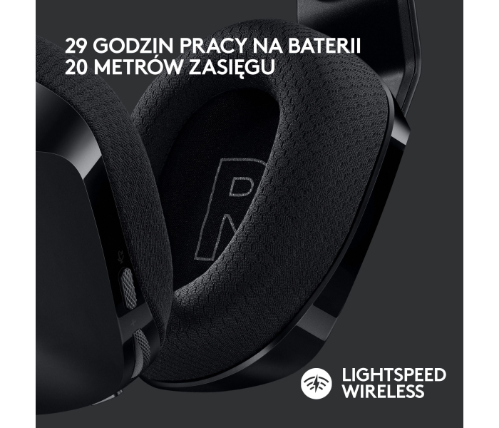 Logitech G733 LIGHTSPEED Black Bezprzewodowe Słuchawki Gamingowe RGB USB 98
