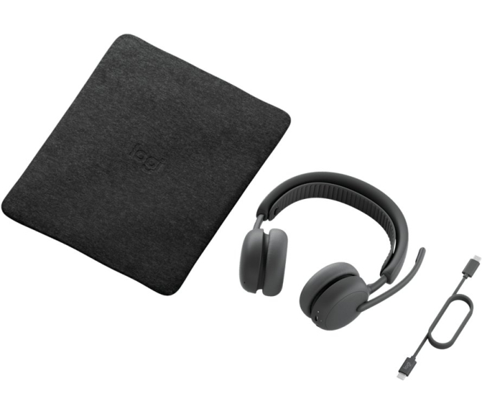 Logitech Zone Wireless 2 ES Black 981-001503 – bezprzewodowy zestaw słuchawkowy z adaptacyjną redukcją szumów ANC