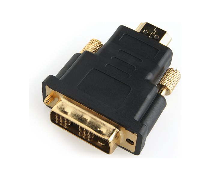 Adapter AV Gembird HDMI - DVI-D czarny (A-HDMI-DVI-1)