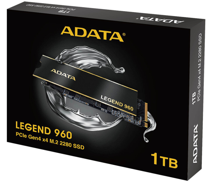 ADATA LEGEND 960 1TB M.2 PCIe Gen4 NVMe ALEG-960-1TCS szybki dysk SSD