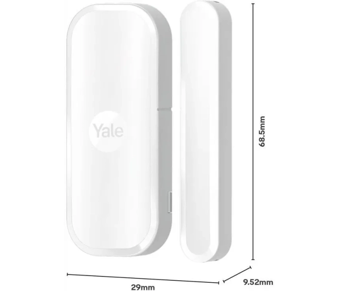Yale Smart Alarm Siren Kit AL-SK3-1A-EU zestaw alarmowy smart (Hub + Keypad + PIR + kontaktron + brelok + zewnętrzna syrena)