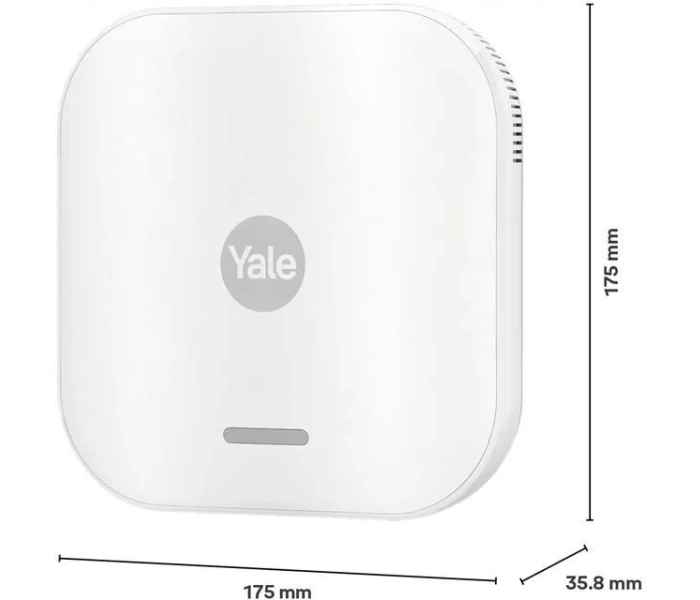 Yale Smart Alarm Starter Kit AL-SK1-1A-EU zestaw startowy alarmu smart (Hub + Keypad + PIR + kontaktron + brelok)