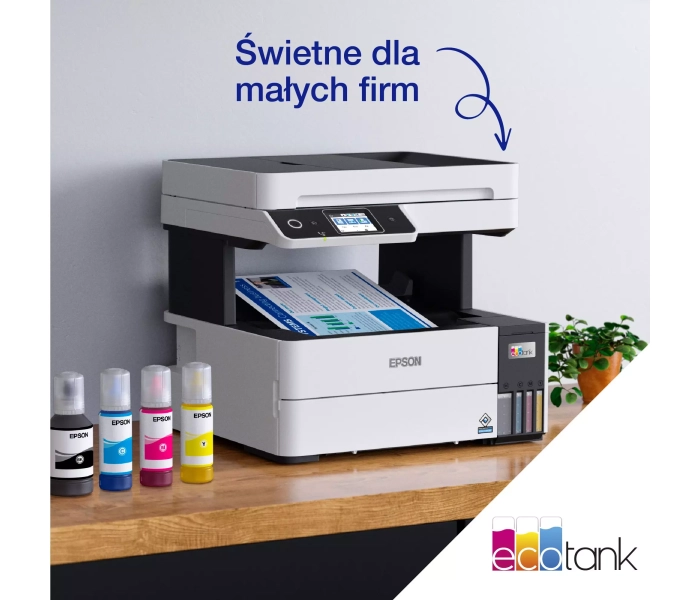 Drukarka wielofunkcyjna Epson EcoTank L6499 A4 4w1 ADF PCL PS Wi-Fi Etherne