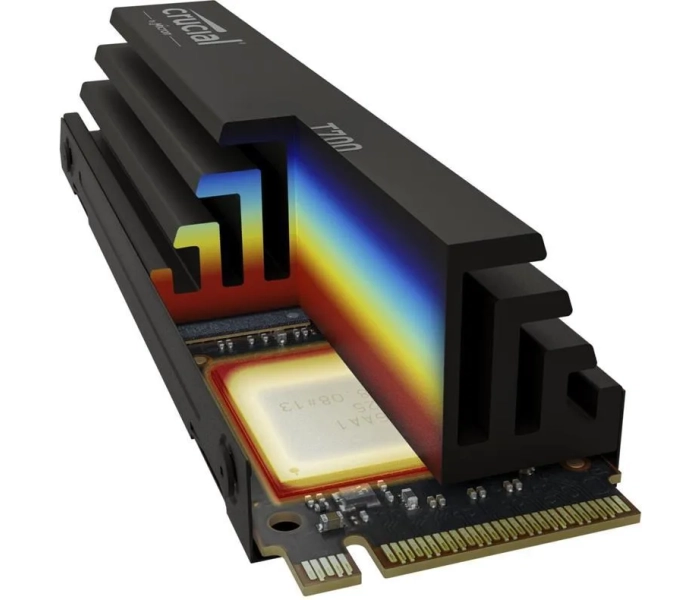 Crucial T700 4TB SSD M.2 2280 PCIe 5.0 x4 NVMe 12400/11800 MB/s CT4000T700SSD5