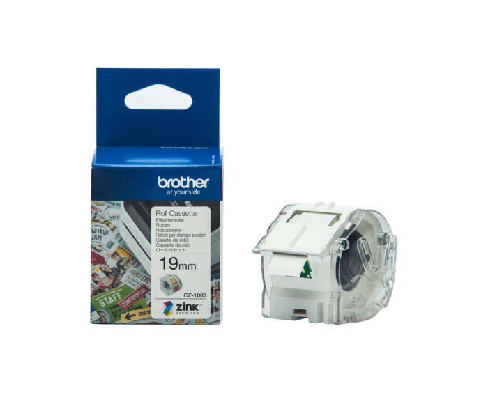 Brother CZ-1003 Taśma papierowa 19 mm x 5 m kolorowe etykiety do VC-500W CZ1003