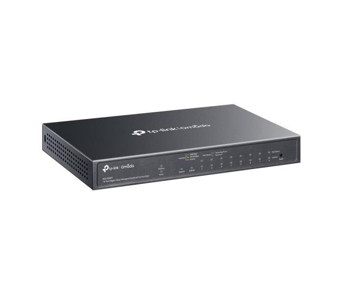 TP-LINK Przełącznik 10-Port Gigabit 8-Port PoE+ ES210GMP
