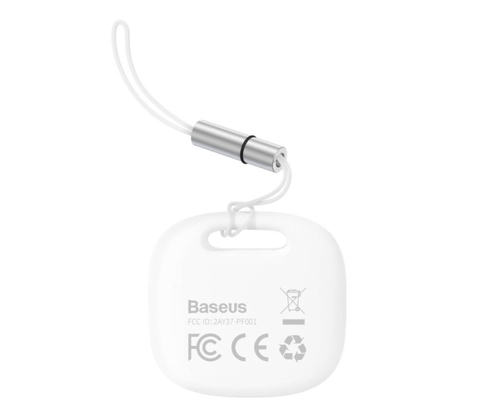Baseus T2 Pro inteligentny lokalizator GPS do kluczy torebki dla dziecka biały (FMTP000002)
