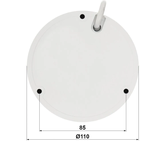Dahua Kamera IP IPC-HDBW1530E-0280B-S6 5MP 2.8mm IK10 IP67 PoE