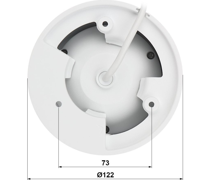 Dahua IPC-HDW3541T-ZS-2713 Kamera IP 5MP WizSense AI IR 40m PoE Obiektyw Motozoom