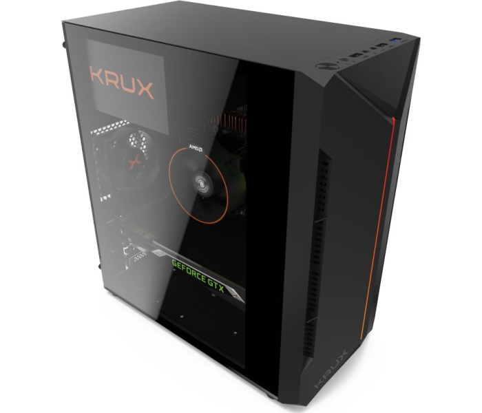 KRUX Astro ARGB Obudowa Komputerowa Mesh Tempered Glass MicroATX Mini-ITX KRX0016