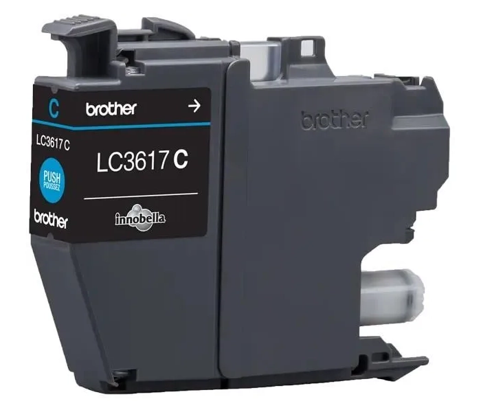 Brother LC-3617C – oryginalny tusz błękitny Cyan o wydajności do 550 stron (7,2 ml) LC3617C