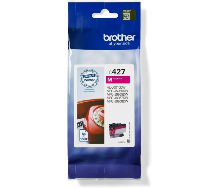 Tusz Oryginalny Brother LC427M Magenta 1500str MFC-J5955DW J6955DW