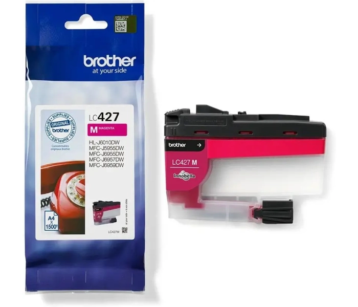 Tusz Oryginalny Brother LC427M Magenta 1500str MFC-J5955DW J6955DW