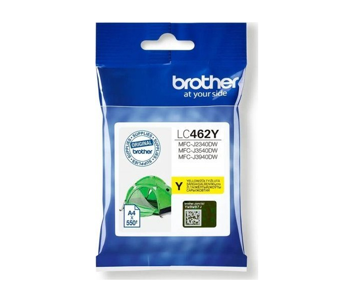 Brother tusz LC-462Y, yellow, 550 stron