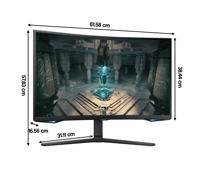 Monitor Samsung 27 Odyssey G6 S27BG650EU QHD 240Hz Curved Gamingowy LS27BG650EUXEN