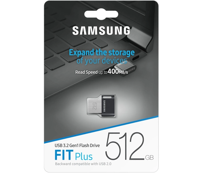 Samsung Pamięć USB 3.2 Flash Drive 512GB MUF-512AB/APC FIT Plus 400MB/s